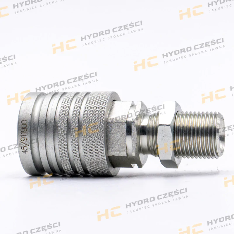 JCB Соединительная муфта QR 1/2" с внутренней резьбой BSP, длина 88 мм — AZERI PARTS