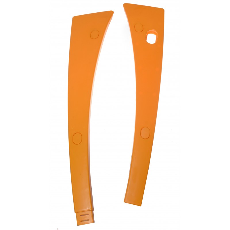 Задняя крышка желтая JCB 3CX 4CX