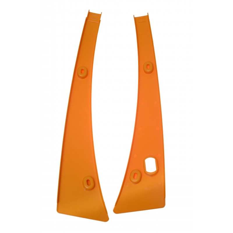 Задняя крышка желтая JCB 3CX 4CX