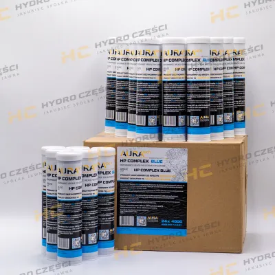 Набор из 24 тюбиков AURA Grease HP Complex, синий — 400 г — фото 2