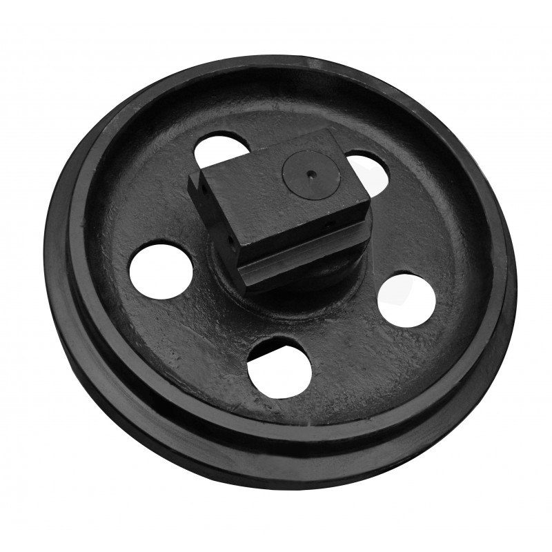 МИНИ-ЭКСКАВАТОР JCB С НАТЯЖИТЕЛЬНЫМ КОЛЕСОМ