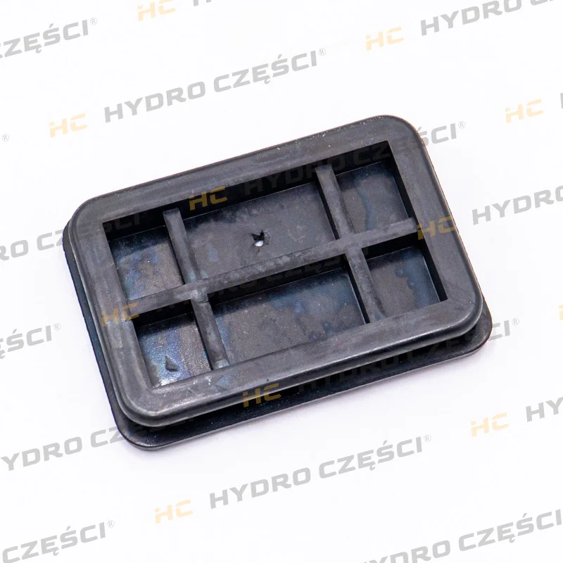 JCB резиновая заглушка коробки передач 110x79x17mm-AZERI PARTS