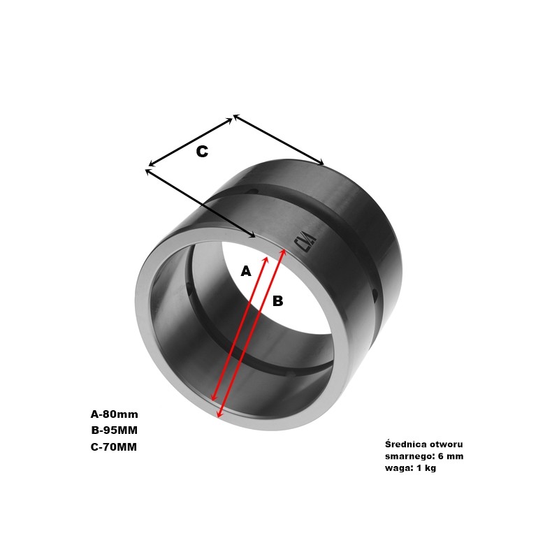 КОВШОВАЯ ВТУЛКА CAT ГУСЕНИЧНЫЙ ЭКСКАВАТОР / CVA