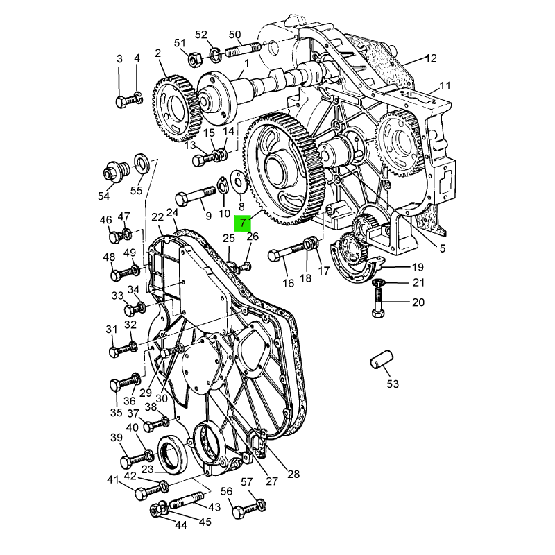 Промежуточная шестерня ГРМ Ursus Massey Ferguson