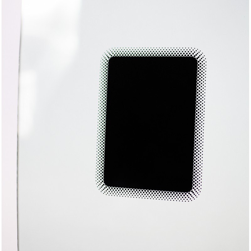 БОКОВОЕ СТЕКЛО ЗА ДВЕРЬЮ ЛЕВАЯ СТОРОНА ШЕЛКОГРАФИЯ ЭКСКАВАТОР-ПОГРУЗЧИК CAT 428F 422F 3259300