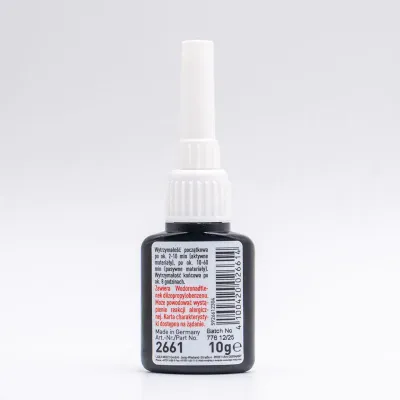 Съемный фиксатор резьбы Liqui Moly (10 мл) — средней прочности / синий, от -50 °C до +150 °C — фото 2