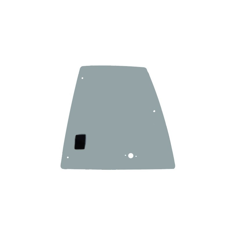 СТЕКЛЯННАЯ ДВЕРЬ, ВЕРХНЯЯ ПРАВАЯ ЧАСТЬ, ШЕЛКОГРАФИЯ, ЭКСКАВАТОР-ПОГРУЗЧИК CATERPILLAR 428E 2059612