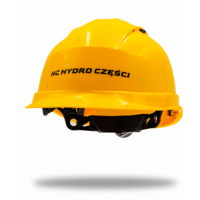 Защитный шлем с вентиляторами (логотип Hydro Części)