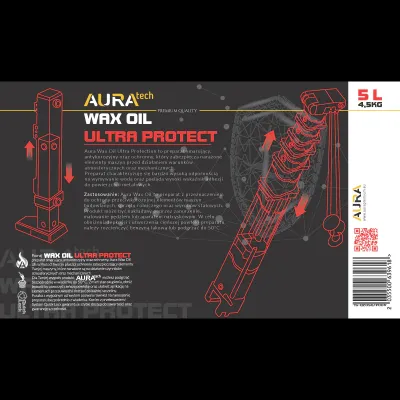 AURA WAXOIL ULTRA PROTECTION 5L — смазка для направляющих и элементов шасси — фото 2