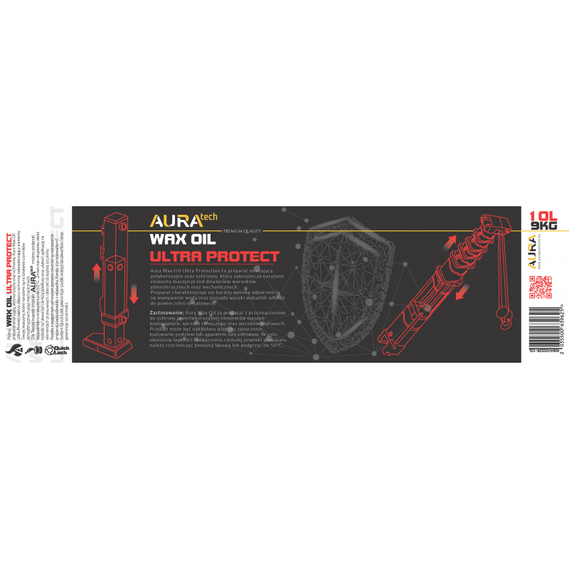 AURA WAXOIL ULTRA PROTECTION 10L - Lubricant for the slide and chassis elements