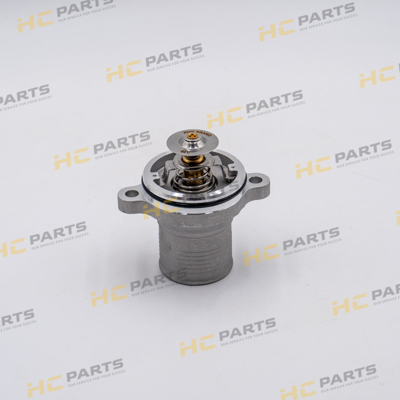 JCB Thermostat with housing Perkins Re Rg Rj - 3CX 4CX KMP