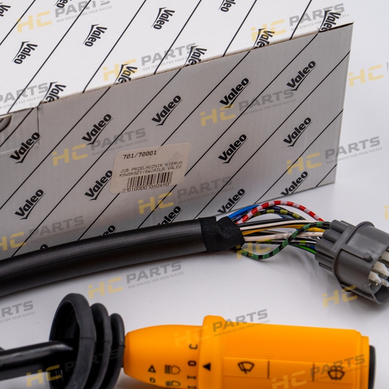 JCB Switch column light, wiper - 3CX 4CX VALEO