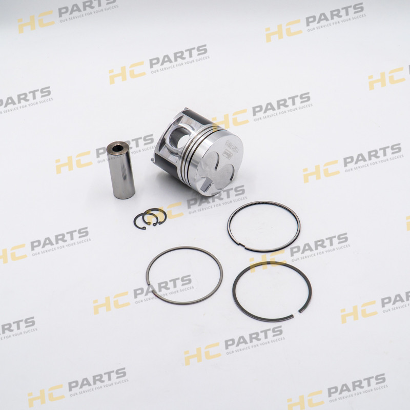 JCB Piston with rings 84mm + 0,50mm PERKINS HP - mini excavators KMP BRAND