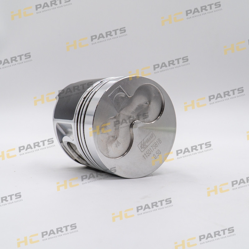 JCB Piston complete with rings +0.50mm PERKINS 404 - KMP BRAND