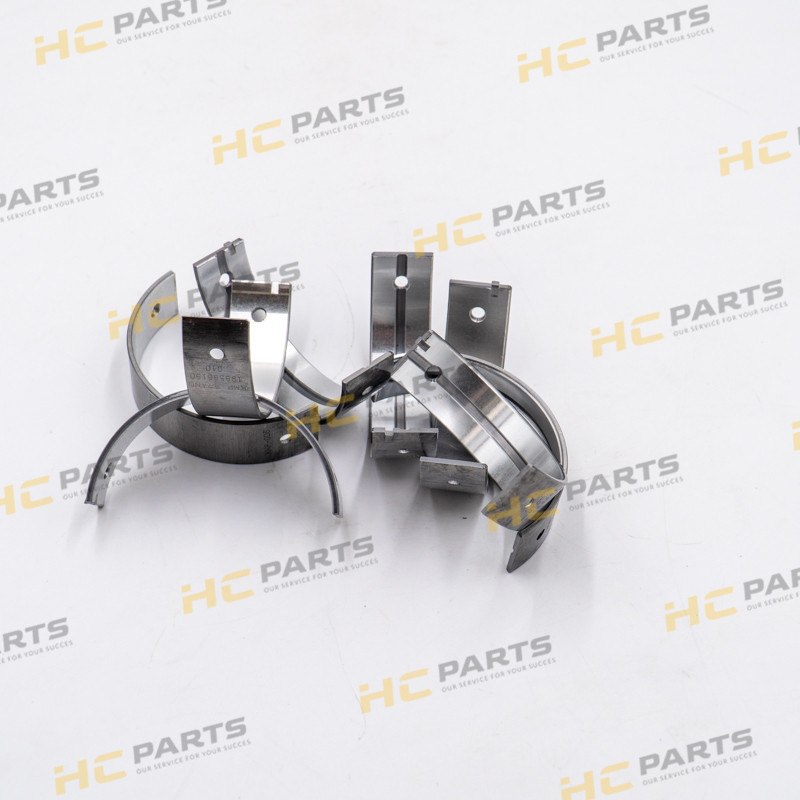 JCB Set of main bearings (with locks) +0.25 PERKINS - KMP BRAND