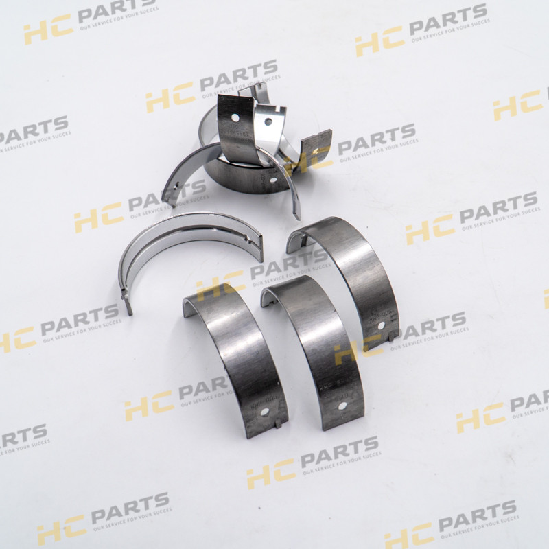 JCB Set of main bearings (with locks) +0.25 PERKINS - KMP BRAND