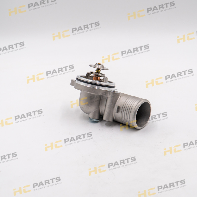 JCB Thermostat with housing engine RJ, RE, RG - 3CX 4CX