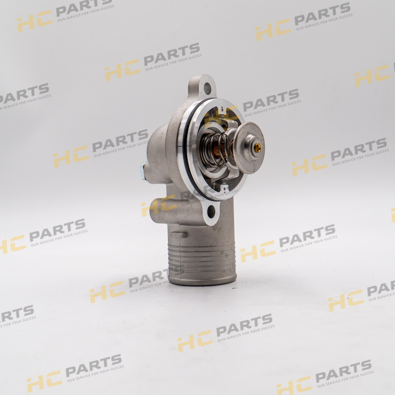 JCB Thermostat with housing engine RJ, RE, RG - 3CX 4CX