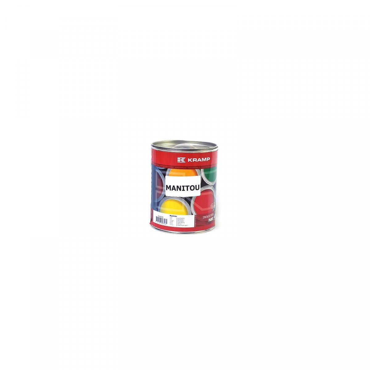 Цвет Manitou красный 1L
