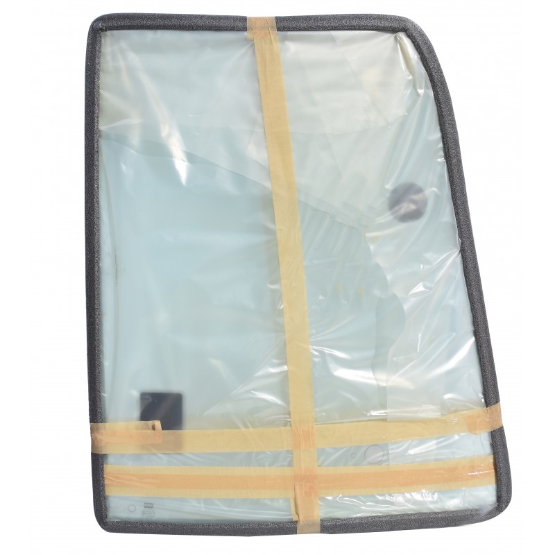 БОКОВОЕ СТЕКЛО ЗА ДВЕРЬЮ ЛЕВАЯ СТОРОНА ШЕЛКОГРАФИЯ ЭКСКАВАТОР-ПОГРУЗЧИК CAT 428F 422F 3259300