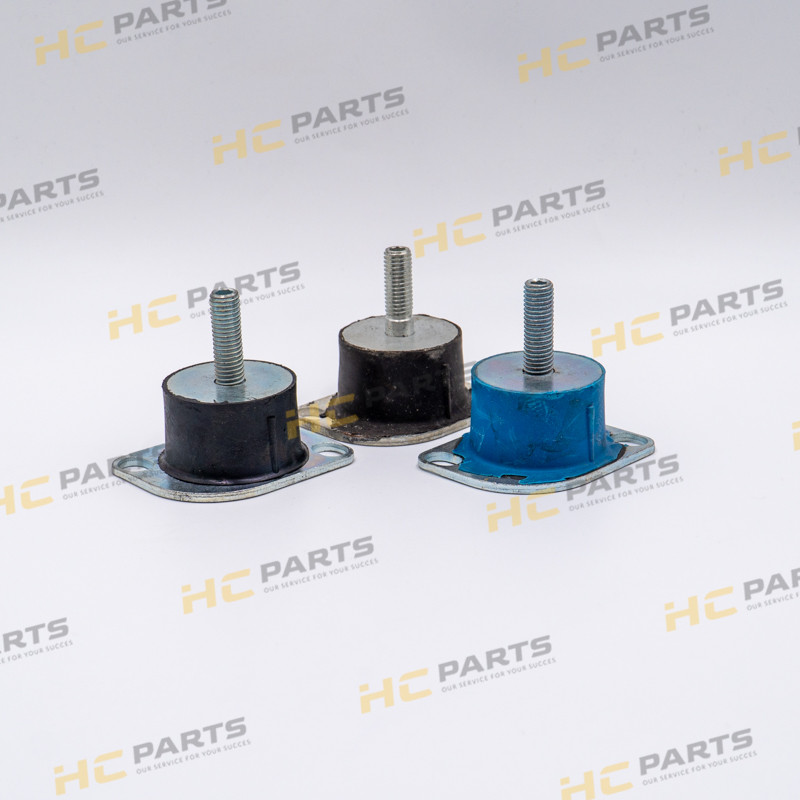JCB Set of cushions under the engine - miniexcavator 8014-8020