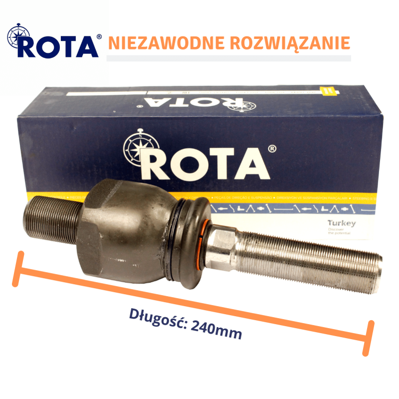 НАКОНЕЧНИК РУЛЕВОЙ ТЯГИ VOLVO ЭКСКАВАТОР ROTA