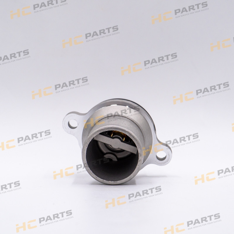 JCB Thermostat With Housing Perkins Re Rg Rj - 3CX 4CX