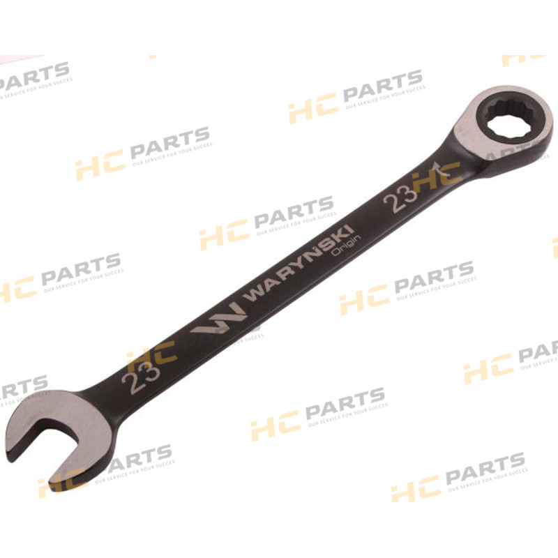 Combination wrench 23 mm with a ratchet 72 teeth standard ASME B107-2010