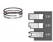 1940172 кольца NPR STD