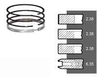 745950m91 кольца Powerseal SD