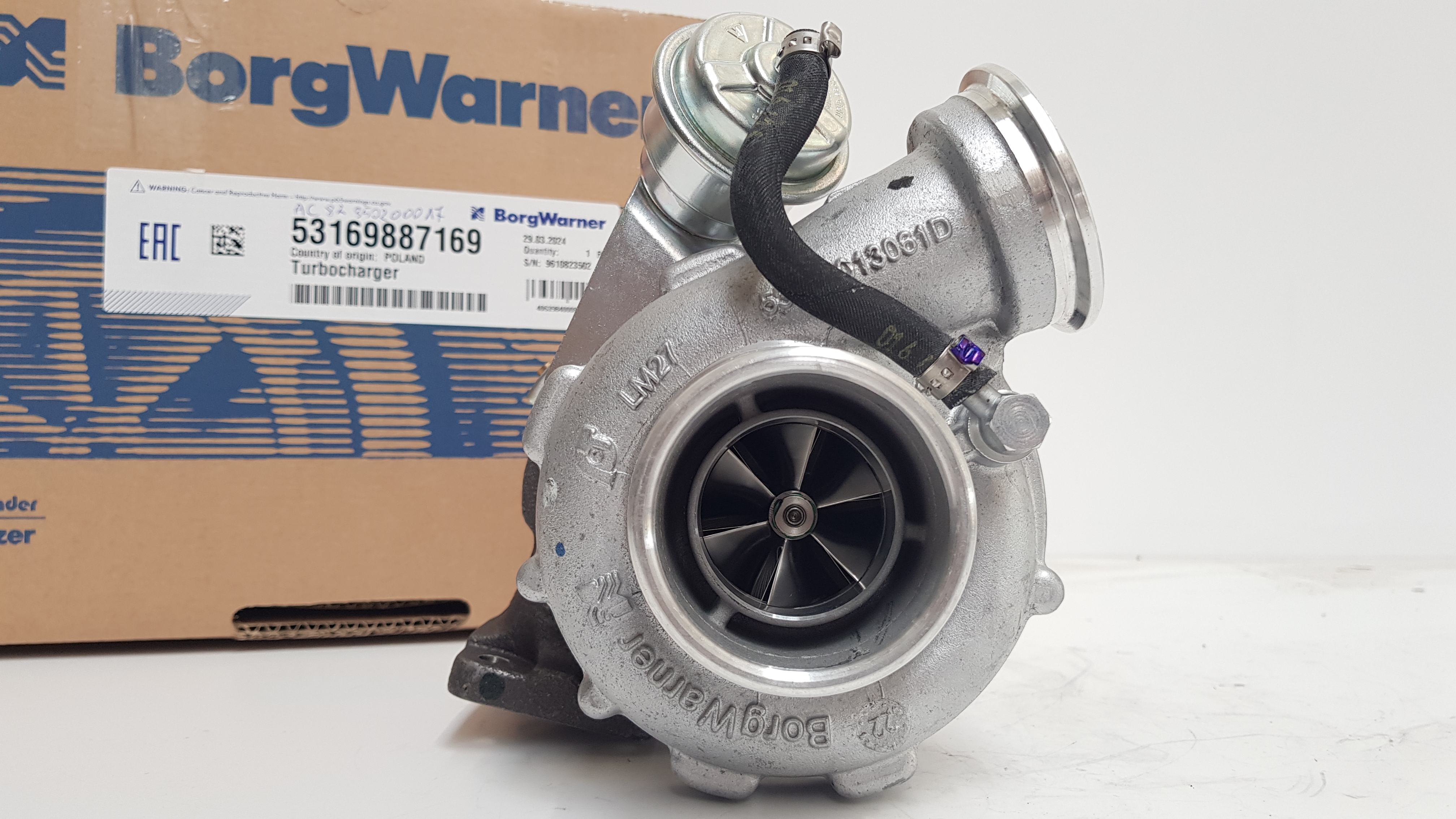 Турбокомпрессор BorgWarner KKK