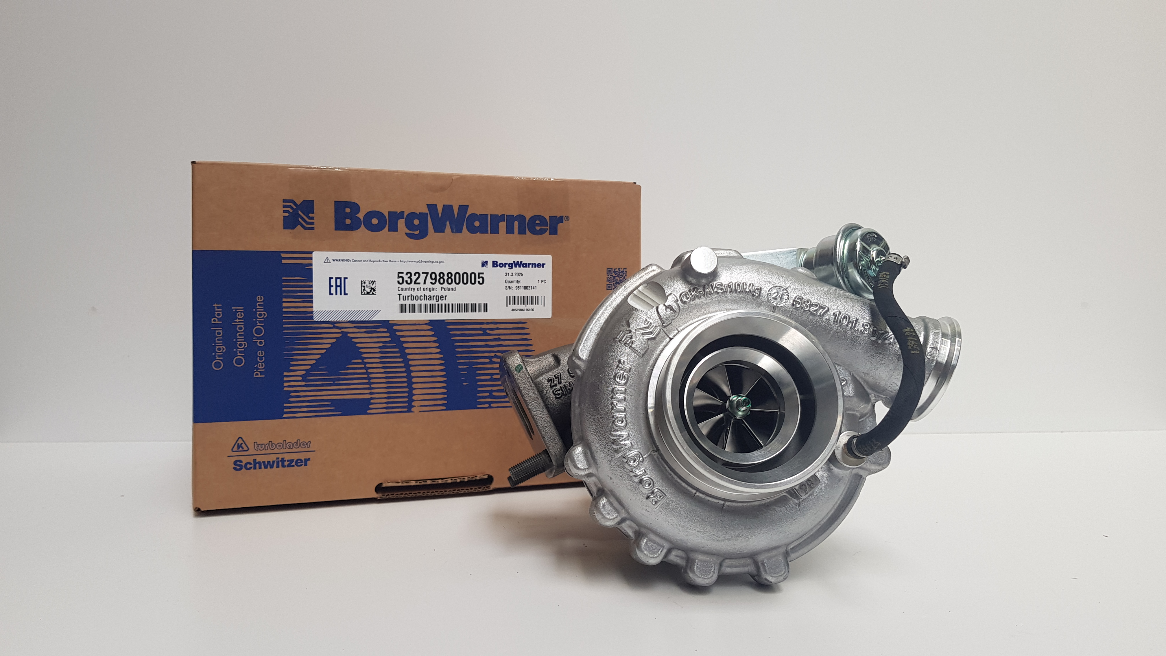 Турбокомпрессор BorgWarner KKK