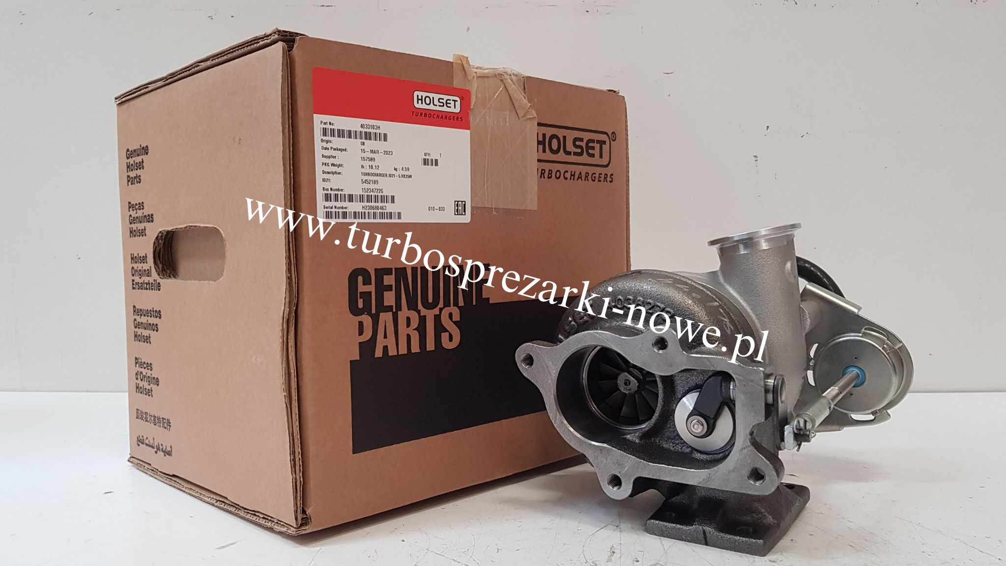 Турбокомпрессор HOLSET