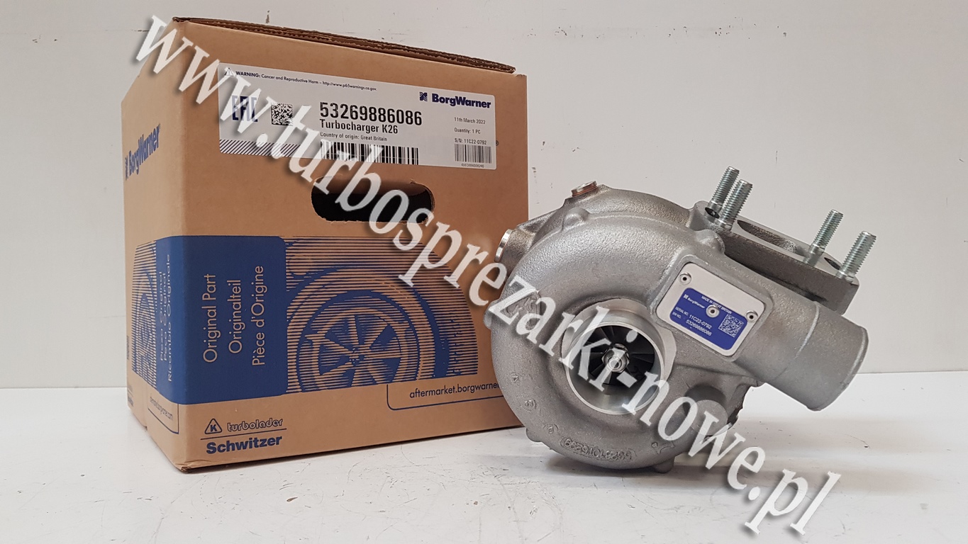 Турбокомпрессор BorgWarner KKK