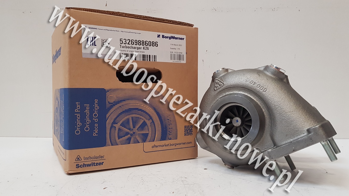 Турбокомпрессор BorgWarner KKK