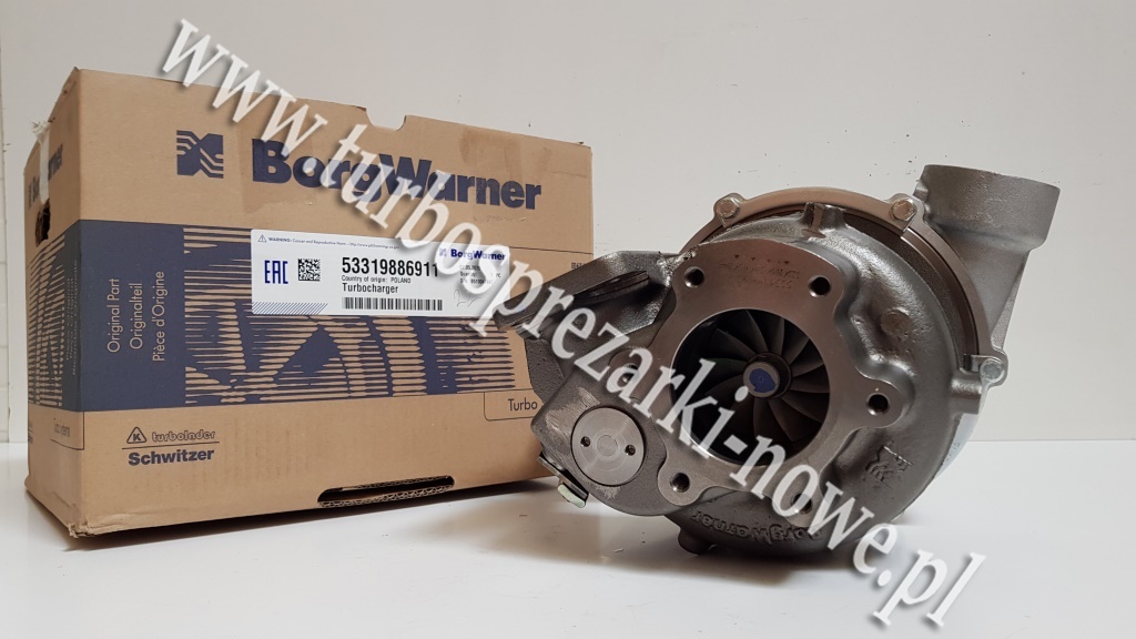 Новый турбокомпрессор BorgWarner KKK