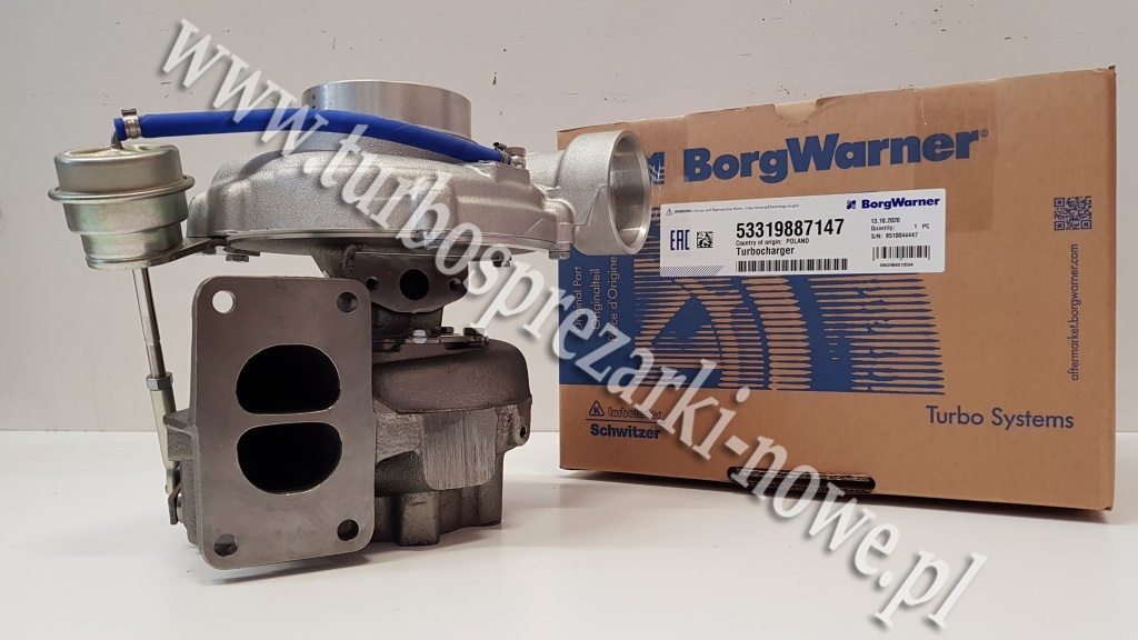 Турбокомпрессор BorgWarner KKK
