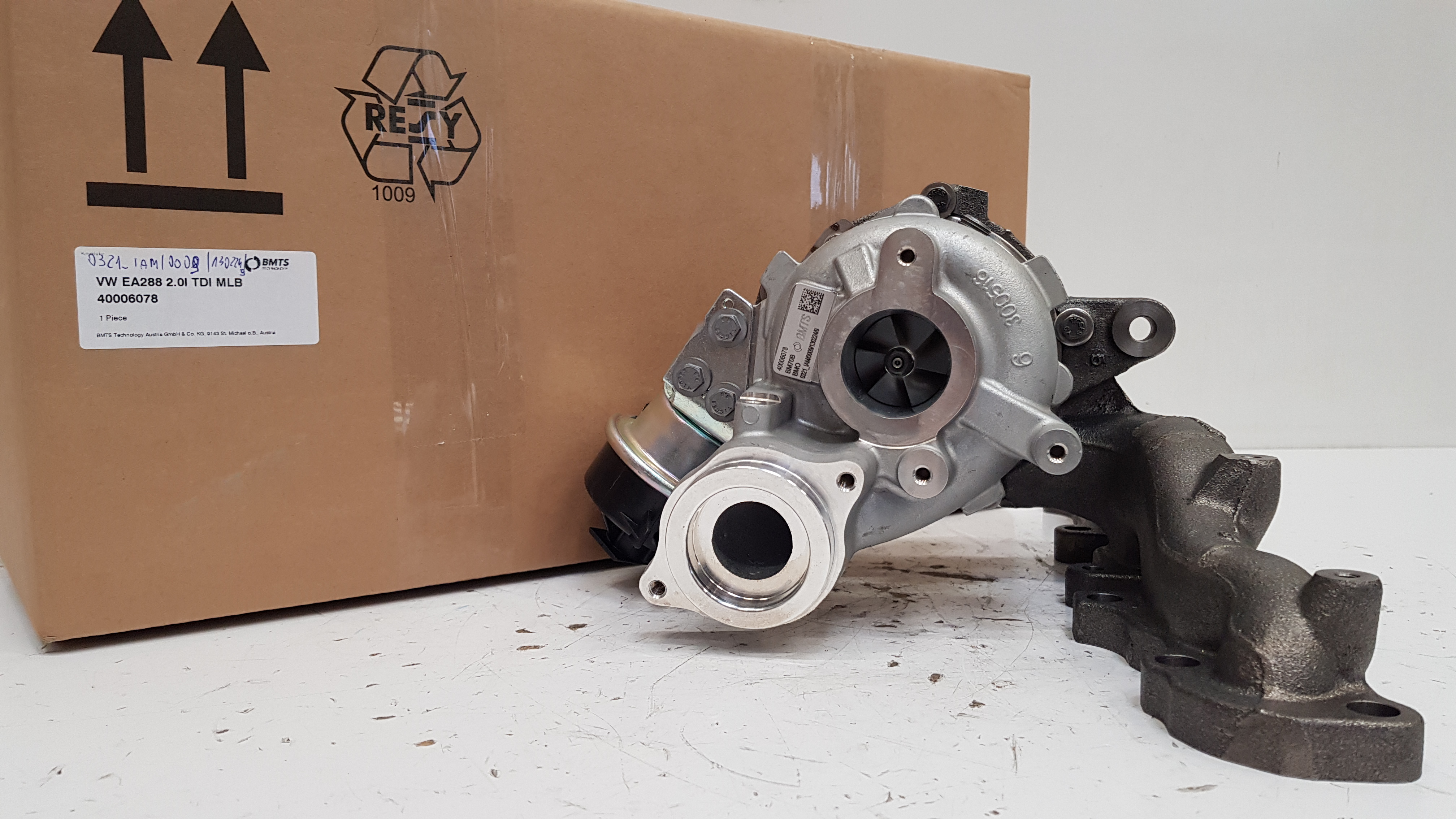 Новый турбокомпрессор BMTS Bosch Mahle Turbosystems