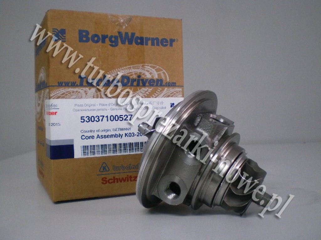 Новое ядро Chra BorgWarner KKK