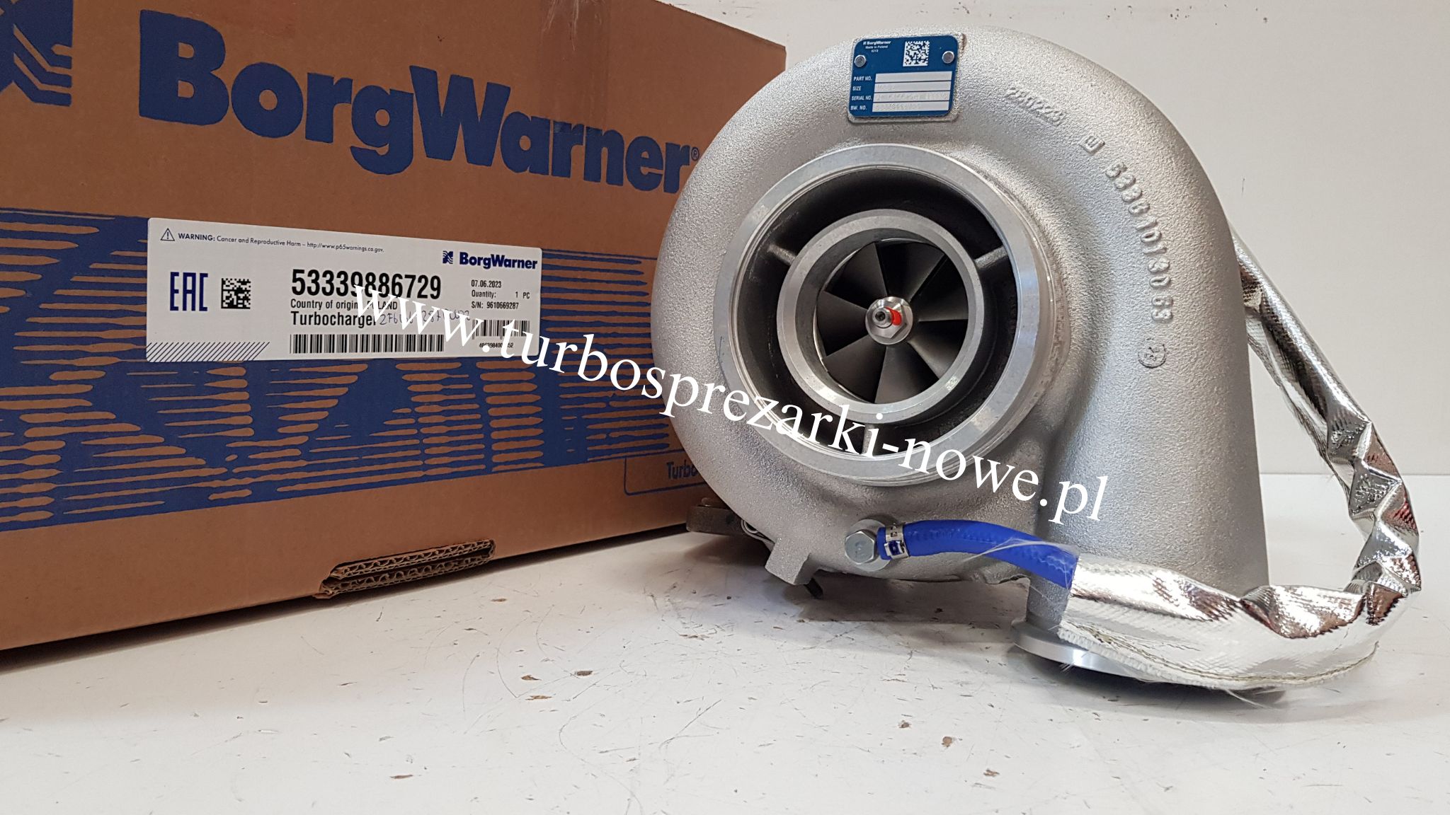 Турбокомпрессор BorgWarner KKK