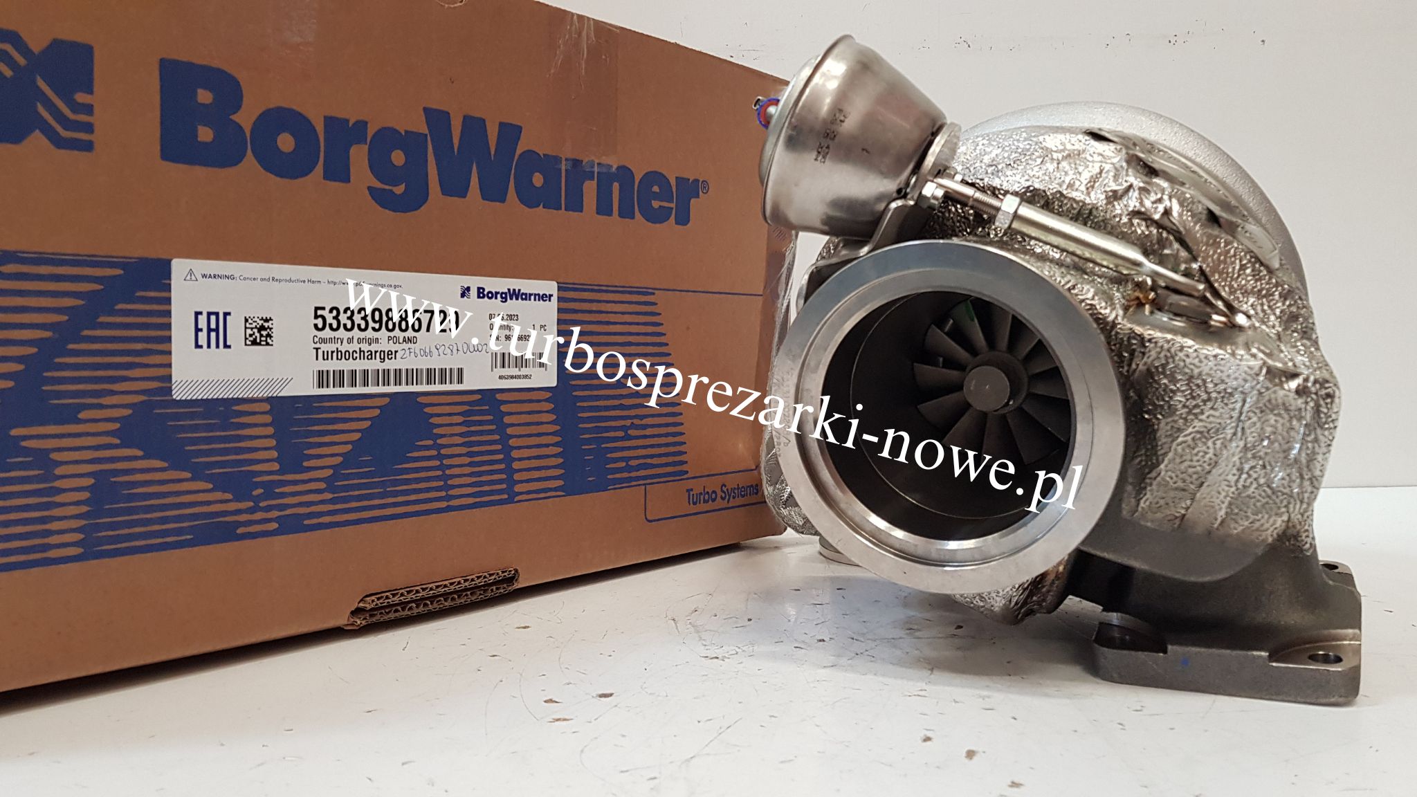 Турбокомпрессор BorgWarner KKK