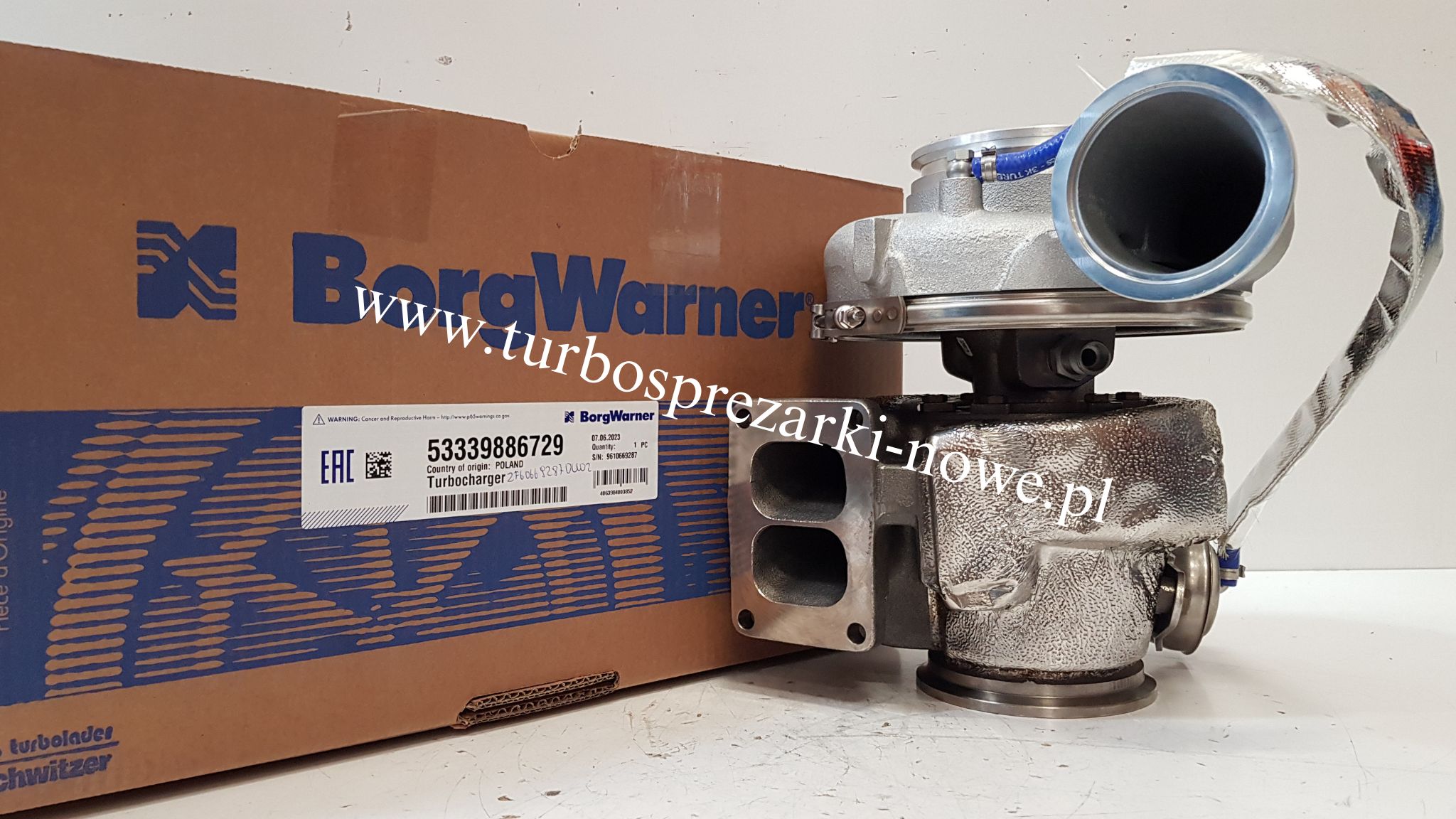 Турбокомпрессор BorgWarner KKK