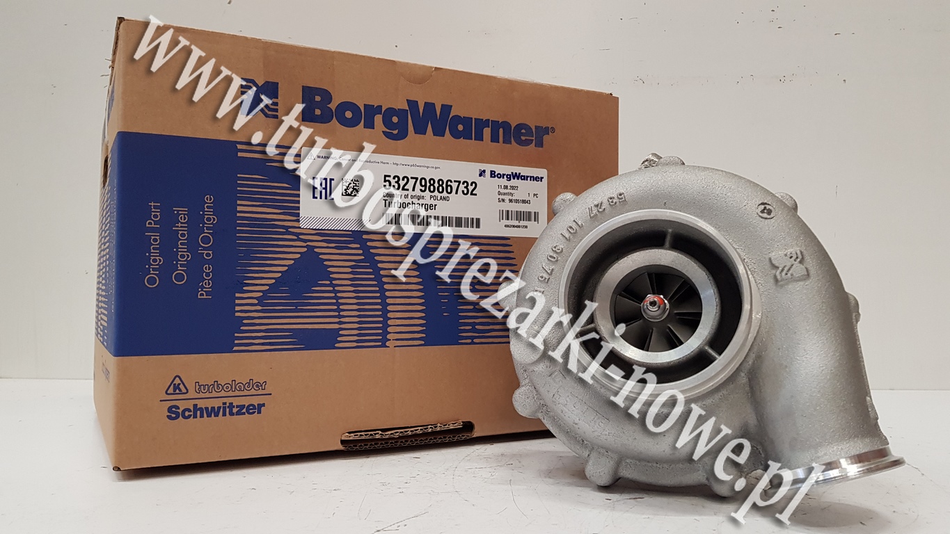 Турбокомпрессор BorgWarner KKK