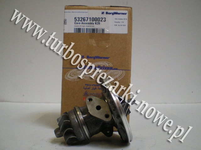 Новое ядро Chra BorgWarner KKK