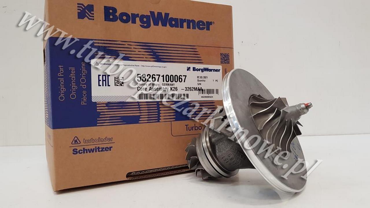 Новое ядро Chra BorgWarner KKK