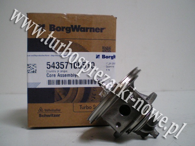 Новое ядро Chra BorgWarner KKK