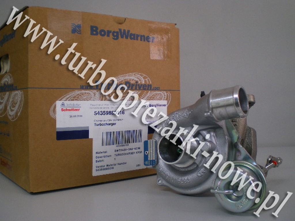 Турбокомпрессор BorgWarner KKK