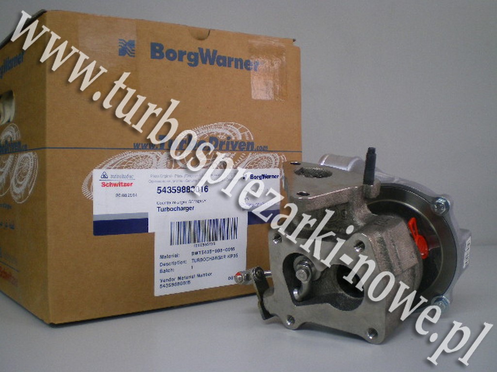 Турбокомпрессор BorgWarner KKK