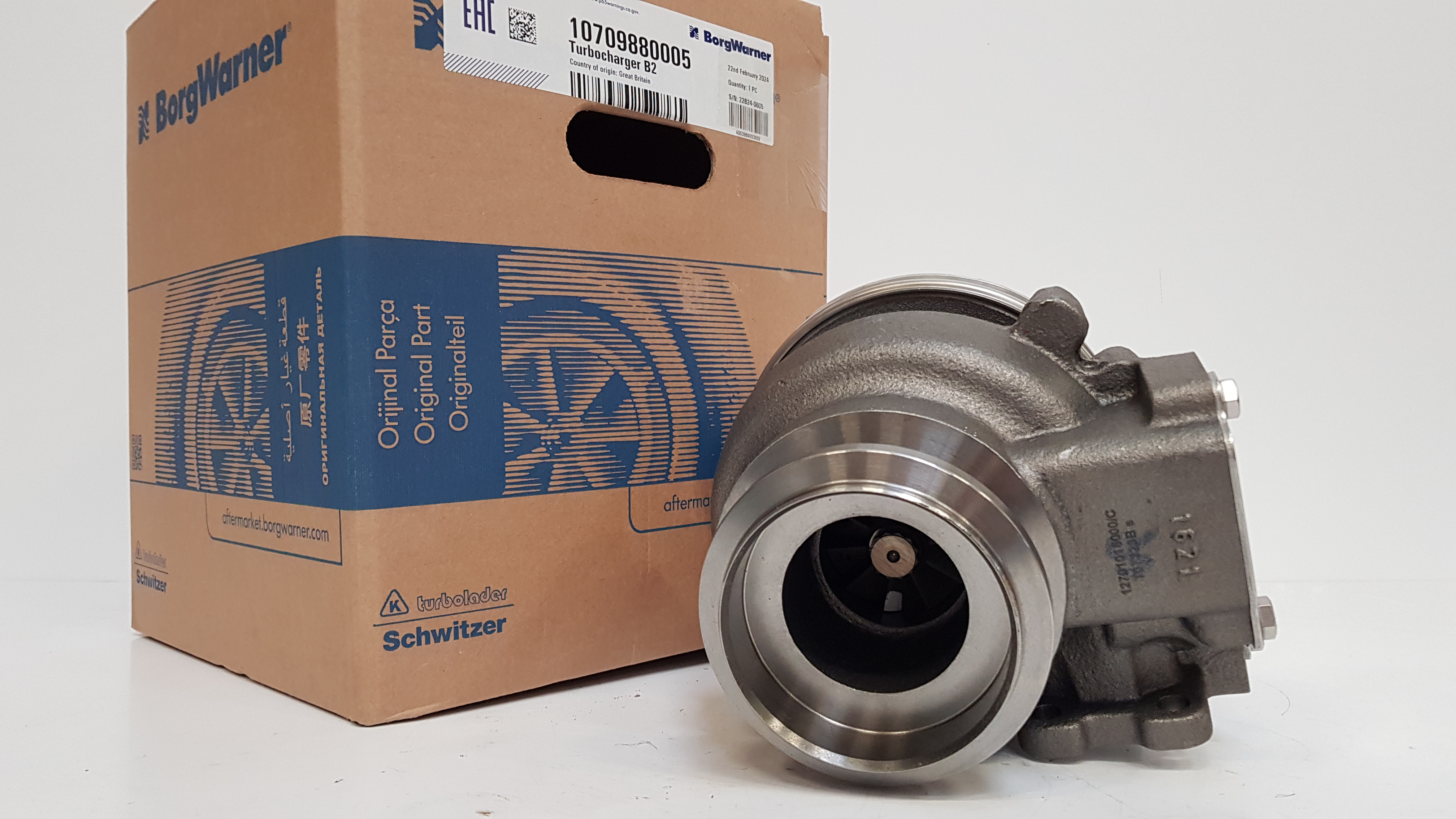 Турбокомпрессор BorgWarner KKK