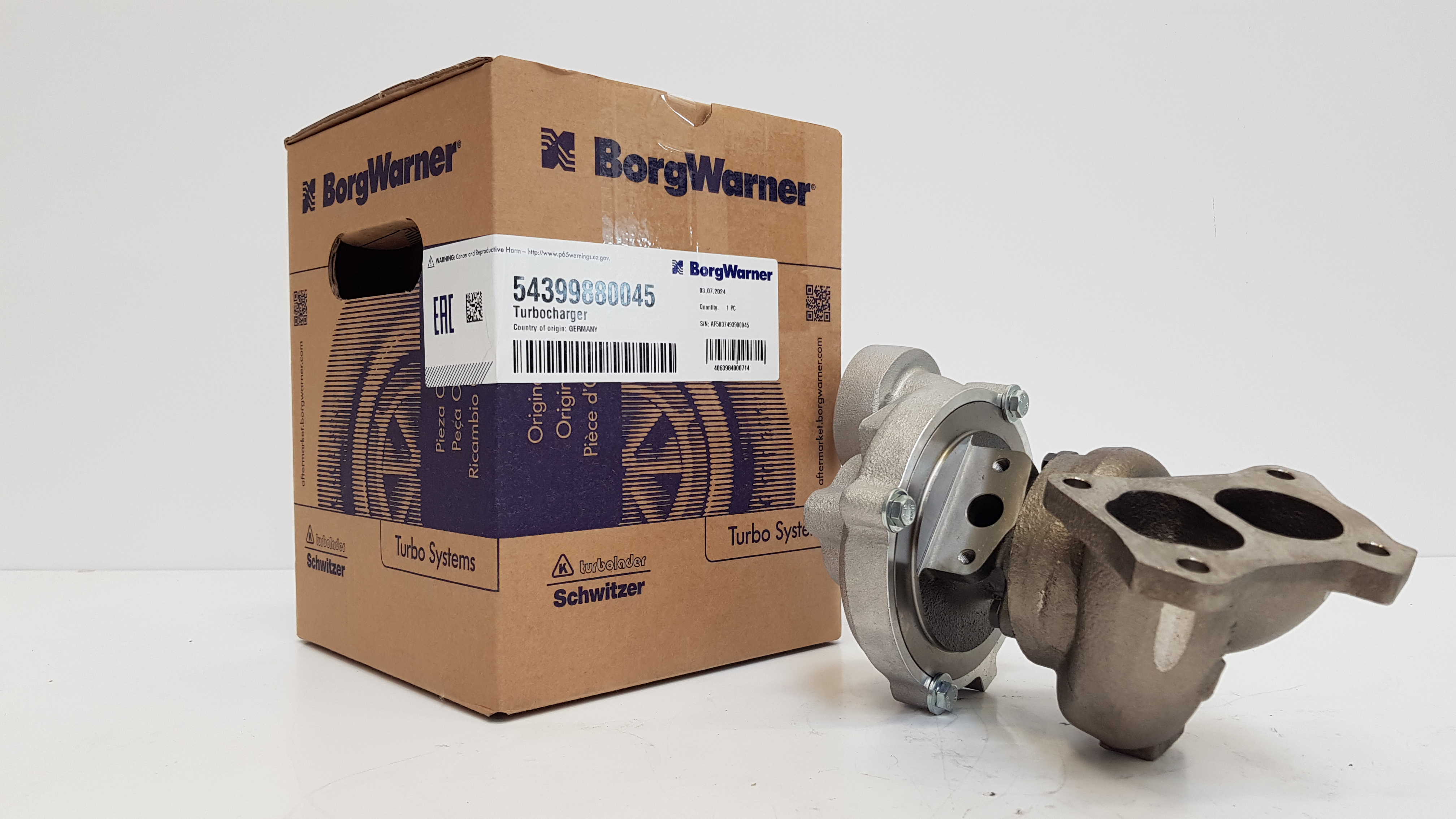 Турбокомпрессор BorgWarner KKK